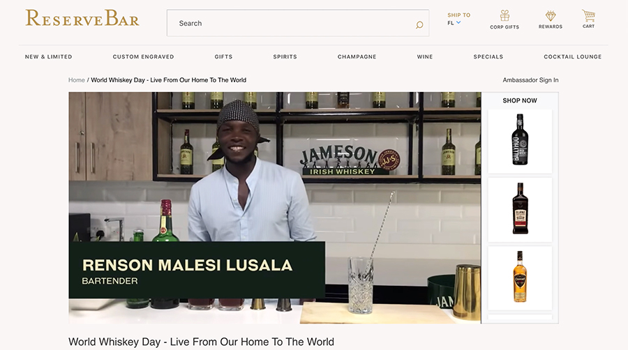 Share Your Bartending Expertise and Get Paid. Join ReserveBar’s Ambassador Program!