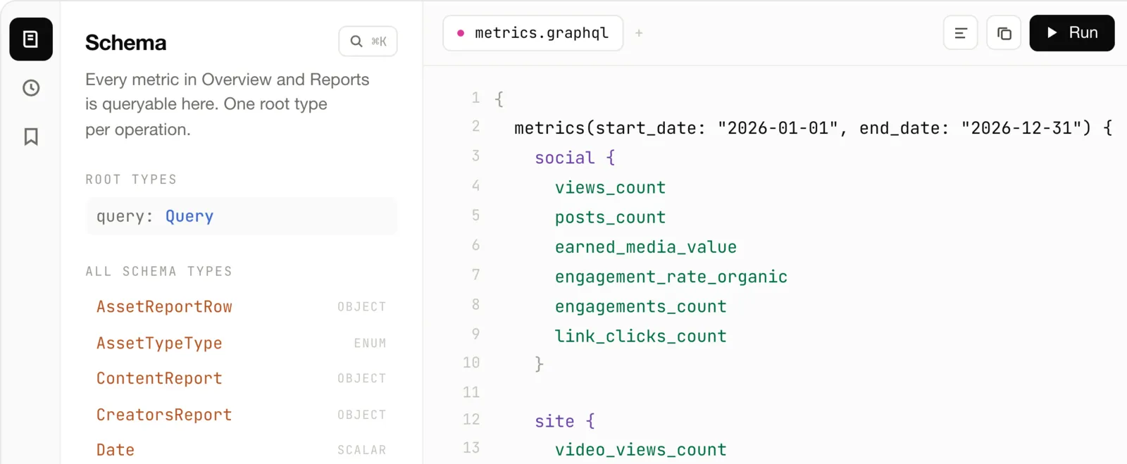 GraphQL query returning the full funnel